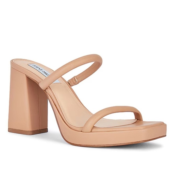 NEW! Steve Madden Natural Polly Sandal - Size 9.5 - Picture 1 of 16